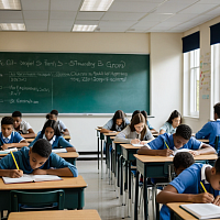 Decorative Image - Students In A Classroom